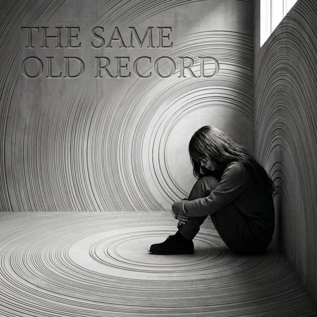 Spinning the same old vinyl ジャケット